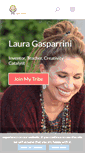 Mobile Screenshot of lauragasparrini.com